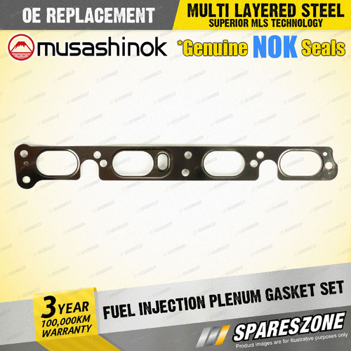 Fuel Injection Plenum Gasket Set for Holden Barina XC 1.4L Z14XE I4 16V 01-05