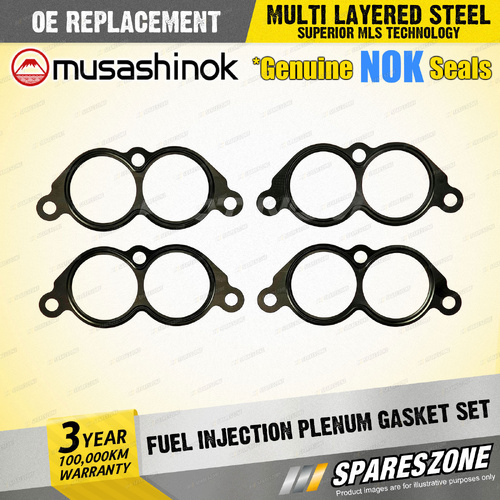 Fuel Injection Plenum Gasket Set for Lexus LS400 UCF 10 11 20 21 4.0L 89-97