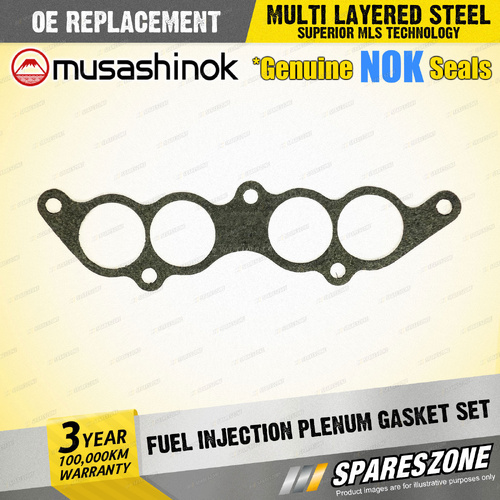 Fuel Injection Plenum Gasket Set for MG TF ZR160 1.8L 18K4F I4 16V 96-05