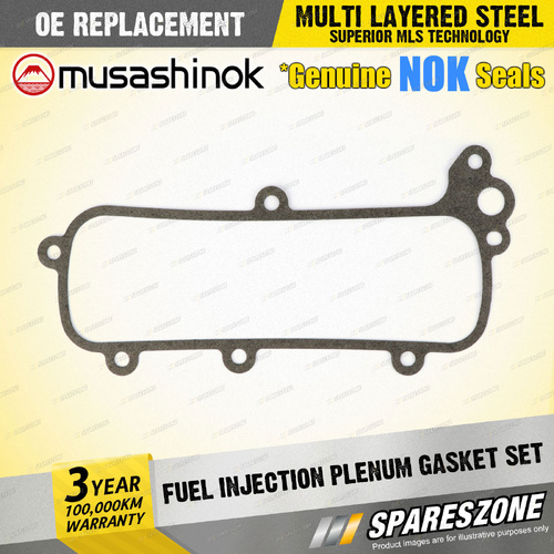 Upper Fuel Injection Plenum Gasket Set for Mitsubishi Pajero NM NP Triton ML 3.5