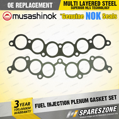 Fuel Injection Plenum Gasket Set for Nissan Patrol GQ Y60 Skyline R31 3.0L 86-97
