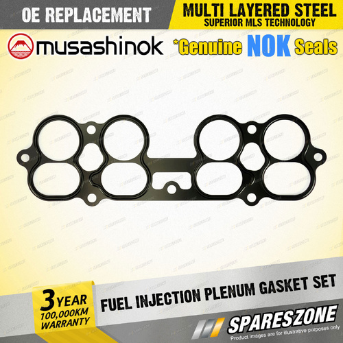 Fuel Injection Plenum Gasket Set for Nissan X-Trail T30 2.5L QR25DE I4 16V 01-07