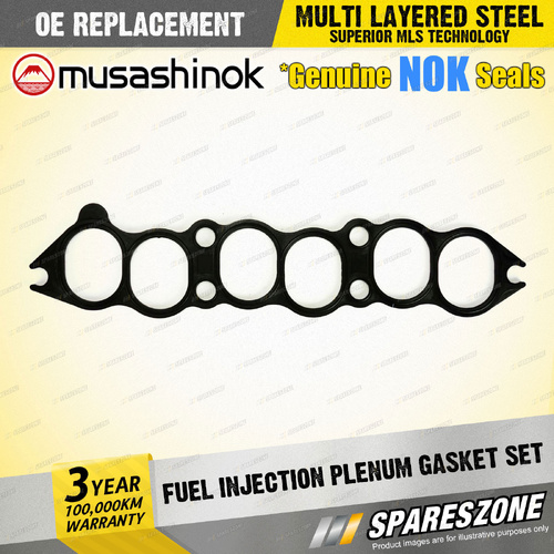 Fuel Injection Plenum Gasket Set for Nissan Maxima A32 3.0L VQ30DE V6 24V 95-99