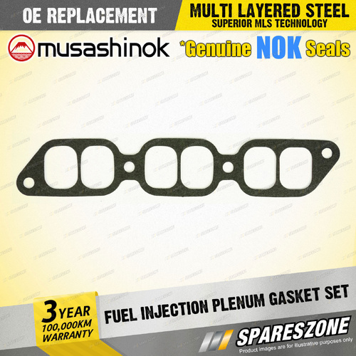 Fuel Injection Plenum Gasket Set for Toyota Camry VZV21R 2.5L V6 24V 1988-1993