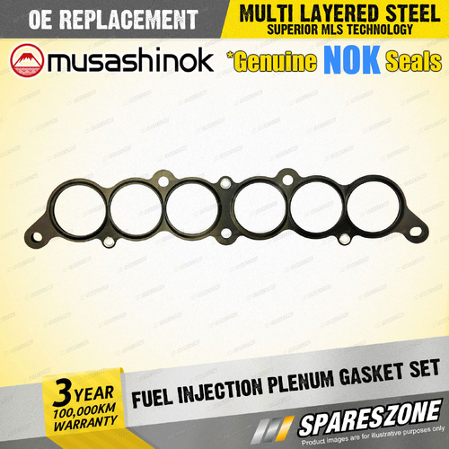 Fuel Injection Plenum Gasket Set for Toyota Prado VZJ 90 95 120 121 125 3.4L