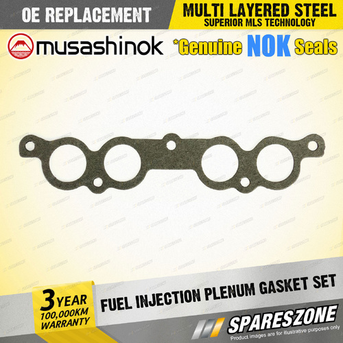Fuel Injection Plenum Gasket Set for Toyota Townace SBV KR42R 1.8L I4 8V 98-05
