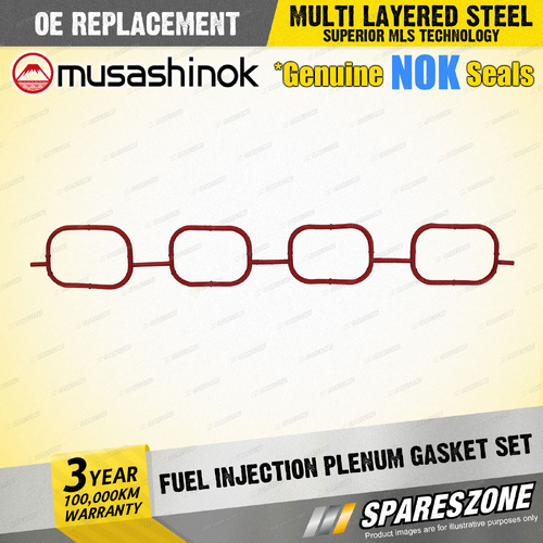 Fuel Injection Plenum Gasket Set for Toyota Rav4 ACA21R 2.0L I4 16V 00-05