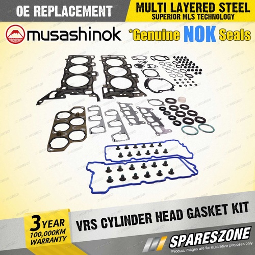 Cylinder Head Gasket Kit for HOLDEN Statesman WL WM 3.6 litre LY7 V6 24V Sedan