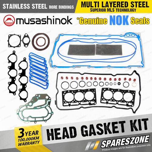 Cylinder Head Gasket Kit for Toyota Hilux VZN185R VZN210R VZN215R 3.4L 5VZFE 24V