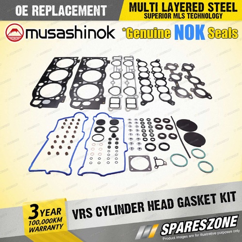 Cylinder Head Gasket Kit for Toyota Land cruiser Prado VZJ 120R 121R 125R 3.4L