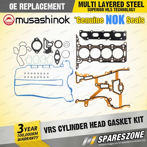 Cylinder Head Gasket Kit for Holden Barina CD XC 1.4L Z14XEP I4 16V Hatchback