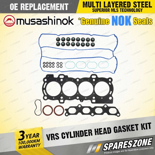 Cylinder Head Gasket Kit for Ford Fiesta WP WQ 1.6L FYJA I4 16V Hatchback 01-09