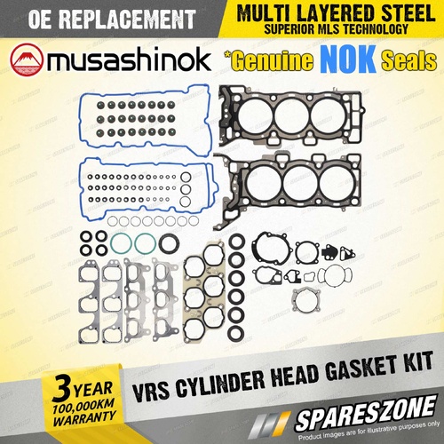 Cylinder Head Gasket Kit for Holden Berlina VE VZ 3.6L LEO LW2 V6 24V 04-13
