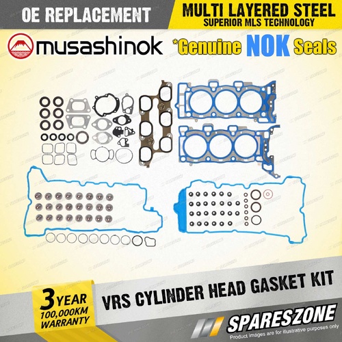 Cylinder Head Gasket Kit for Holden Berlina VE Captiva 7 CG 3.0L LF1 LFW V6 24V