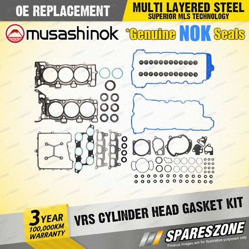 Cylinder Head Gasket Kit for Holden Commodore SV6 VE 3.6L LLT V6 24V 09-11