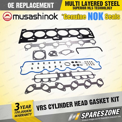 VRS Cylinder Head Gasket Kit ML Steel for Ford Falcon Fairmont AU1 AU2 AU3