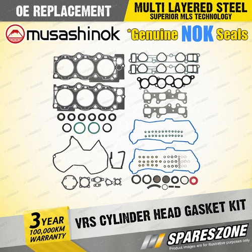 VRS Cylinder Head Gasket Kit for Holden Apollo JM JP 3.0 V6 24V Sedan Wagon