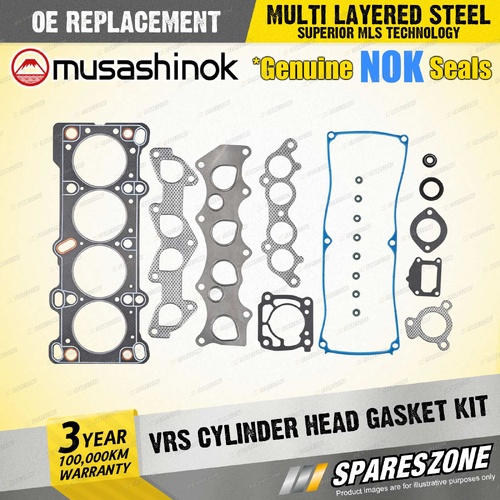VRS Cylinder Head Gasket Kit for Ford Festiva WF 1.5 I4 8V Hatchback