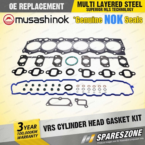 VRS Cylinder Head Gasket Kit for Toyota Land Cruiser HZJ 70 73 75 78 79 80 105