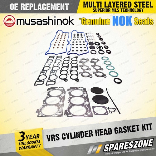 VRS Cylinder Head Gasket Kit for Toyota Land Cruiser VZJ90 VZJ95 3.4 SUV