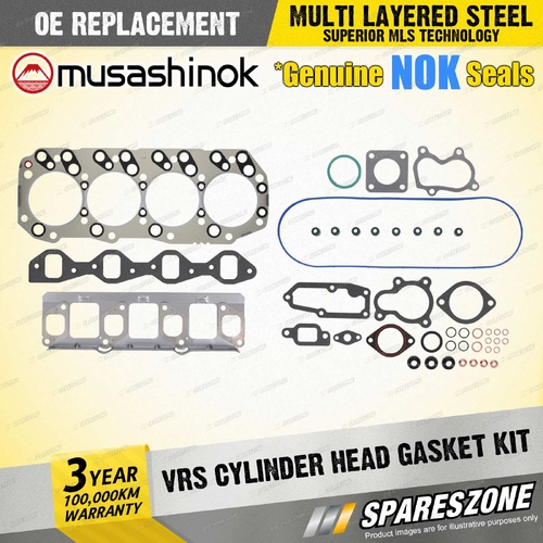 VRS Cylinder Head Gasket Kit for Holden Rodeo RA TE 3.0L I4 8V Utility 02-07