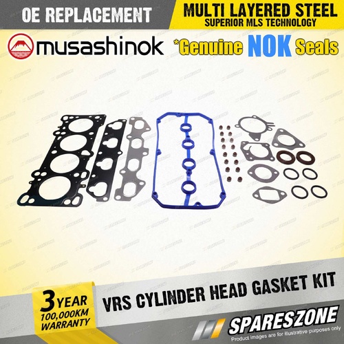 VRS Cylinder Head Gasket Kit for Kia Rio LS BC 1.5 litre A5D I4 16V DOHC 02-03