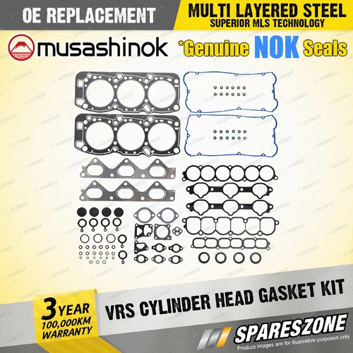 VRS Cylinder Head Gasket Kit for Mitsubishi Pajero NJ NK 3.5L 6G74 V6 24v 93-03