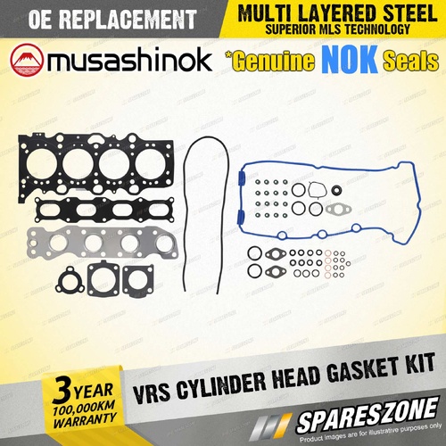 VRS Cylinder Head Gasket Kit for Suzuki Liana RH416 1.6L M16A I4 16V DOHC 01-07