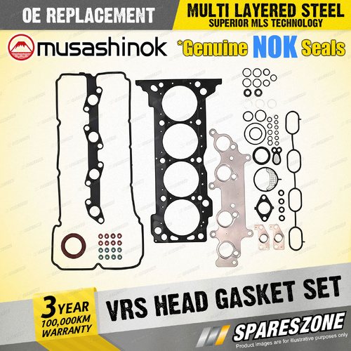 VRS Head Gasket Set for Toyota Hiace TRH 201 214 221 223 226 228 229 Regius Ace