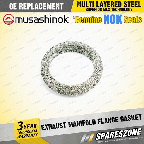 Exhaust Manifold Flange Gasket for Nissan AD B11 Pulsar N10 N12 I4 8v 1980-1990