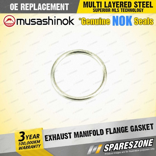 Exhaust Manifold Flange Gasket for Nissan Pintara U12 Pulsar N15 Skyline I4 12v