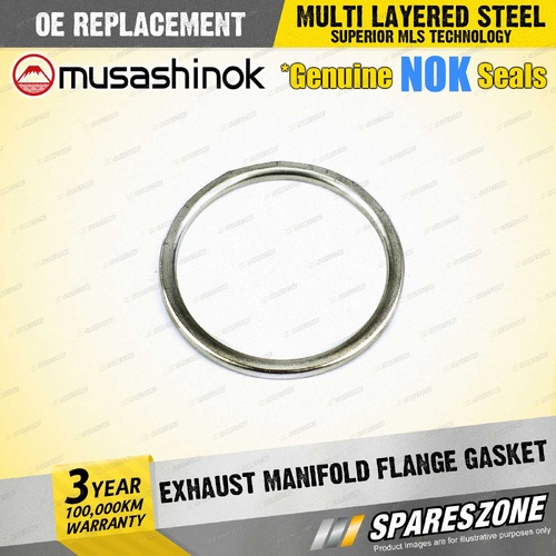 Exhaust Manifold Flange Gasket for Nissan Navara D40 Pathfinder R51 2.5 L I4 16v