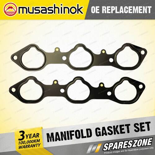 Manifold Gasket Set for Holden E F Series EJ EK FB FC FE FJ 50 217 I6 12v 48-63