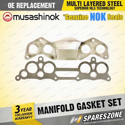Manifold Gasket Set for Ford Courier PB PC Telstar AR AS AT Econovan I4 8v 83-03
