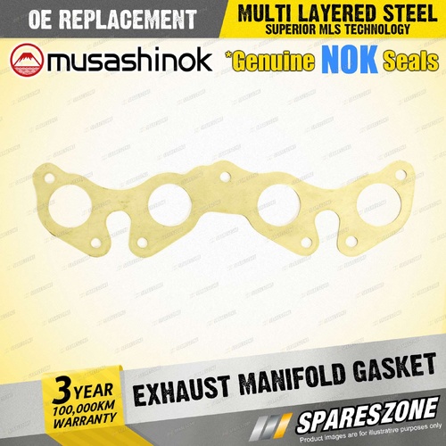 Exhaust Manifold Gasket for Nissan AD B11 Pulsar N10 N12 I4 8v 1981-1990