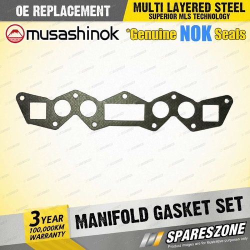 Manifold Gasket Set for Nissan 120Y 1000 1200 Pickup Sunny Vanette I4 8v