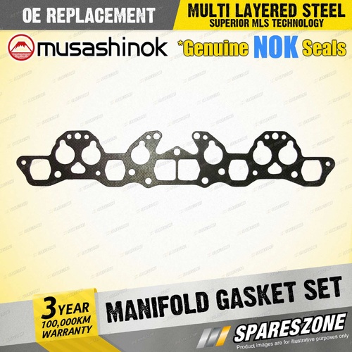 Manifold Gasket Set for Nissan Patrol MQ 280C 330 430 280ZX Skyline R30 I6 12v