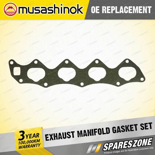 Exhaust Manifold Gasket Set for Mazda 323 BD BD103 BD105 1.3 1.5 L I4 8v 80-85