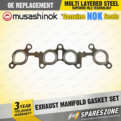 Exhaust Manifold Gasket Set for Ford Festiva WA WB WD WF DA1 DB1 I4 1991-2000