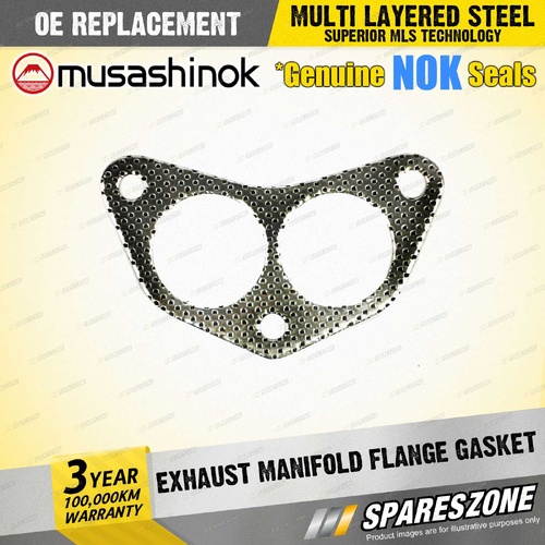 Exhaust Manifold Flange Gasket for Mitsubishi Outlander ZE Galant HG GG I4