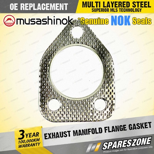 Exhaust Manifold Flange Gasket for Mitsubishi Magna TP 2.6 L I4 8v 89-92 58.5mm