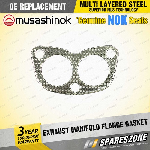 Exhaust Manifold Flange Gasket for Nissan Gazelle S12 Nomad Vanette C22 I4 8v