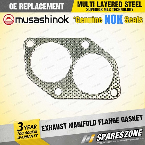 Exhaust Manifold Flange Gasket for Nissan Pulsar N13 1.6 1.8 L I4 8v 1987-1991
