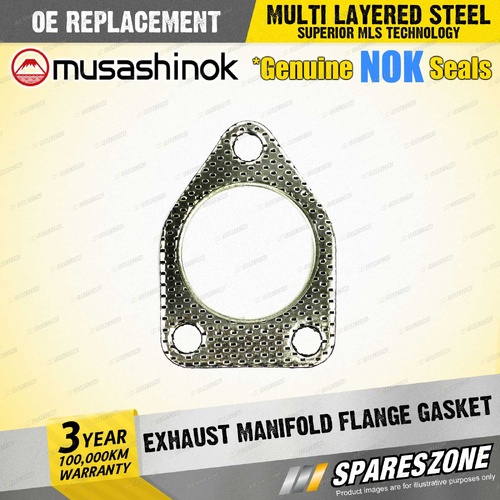 Exhaust Manifold Flange Gasket for Mitsubishi Magna TP 2.6L I4 8v 1989-1992 52mm
