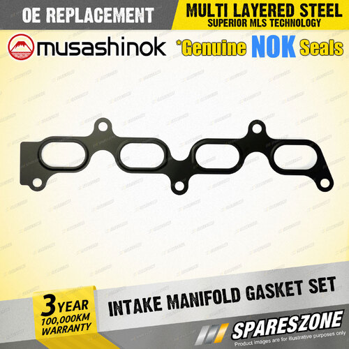 Intake Manifold Gasket Set for Toyota Paseo EL54 I4 16V 1.5L 12/1995-12/1999