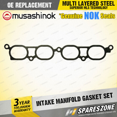 Intake Manifold Gasket Set for Toyota Corolla ZZE123 Celica ZZT231 I4 16V 99-06