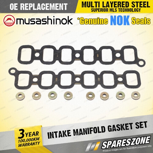 Intake Manifold Gasket Set for Toyota Landcruiser HDJ80 I6 24V 4.2L 01/95-02/98