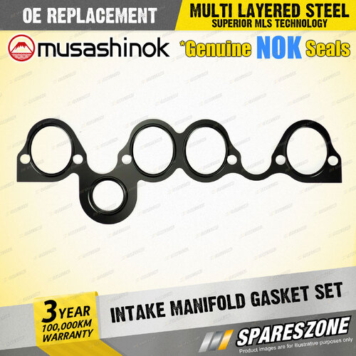 Intake Manifold Gasket Set for Volkswagen Golf MK3 1E 1H I4 8V 10/1995-06/2000