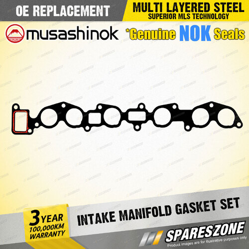 Intake Manifold Gasket Set for Toyota Cressida MX73 Crown MS123 I6 12V 1983-1988