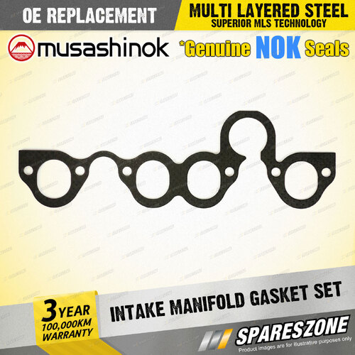 Intake Manifold Gasket Set for Volkswagen Golf MK2 15 19 1G Jetta TYPE2 1G I4 8V